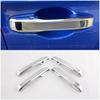 ABS Chrome Door Handle Side Lid Frame Cover Trim For Honda Accord 4pcs