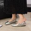 Fashion Mary Jane Shoes for Women 2025 Retro Flat Women's Single Shoes Soft and Comfortable Ballet Shoes Women Zapatos De Mujer