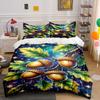 Golden Acorn Galaxy Dreams Bedding Sets Duvet Cover Sets Duvet Covers Pillowcases(1*Duvet Cover 2*Pillowcases Without Duvet Insert)