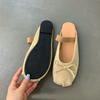 Fashion Fashion Butterfly-Knot Ladies Flats Mary Janes Shoes Slides Female Shallow Footwear Slip On Women Ballet Flats Dance Shoes
