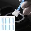 100Pcs Camera Lens Cleaning Sticks Super Soft Fiber Tip Feature Small Design for Precised Lens Dust Removal