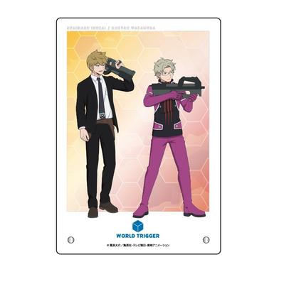 Overglad World Trigger Acrylic Panel Self-Practice Ver. Sumiharu Inukai & Rokuro Wakamura WTT-034