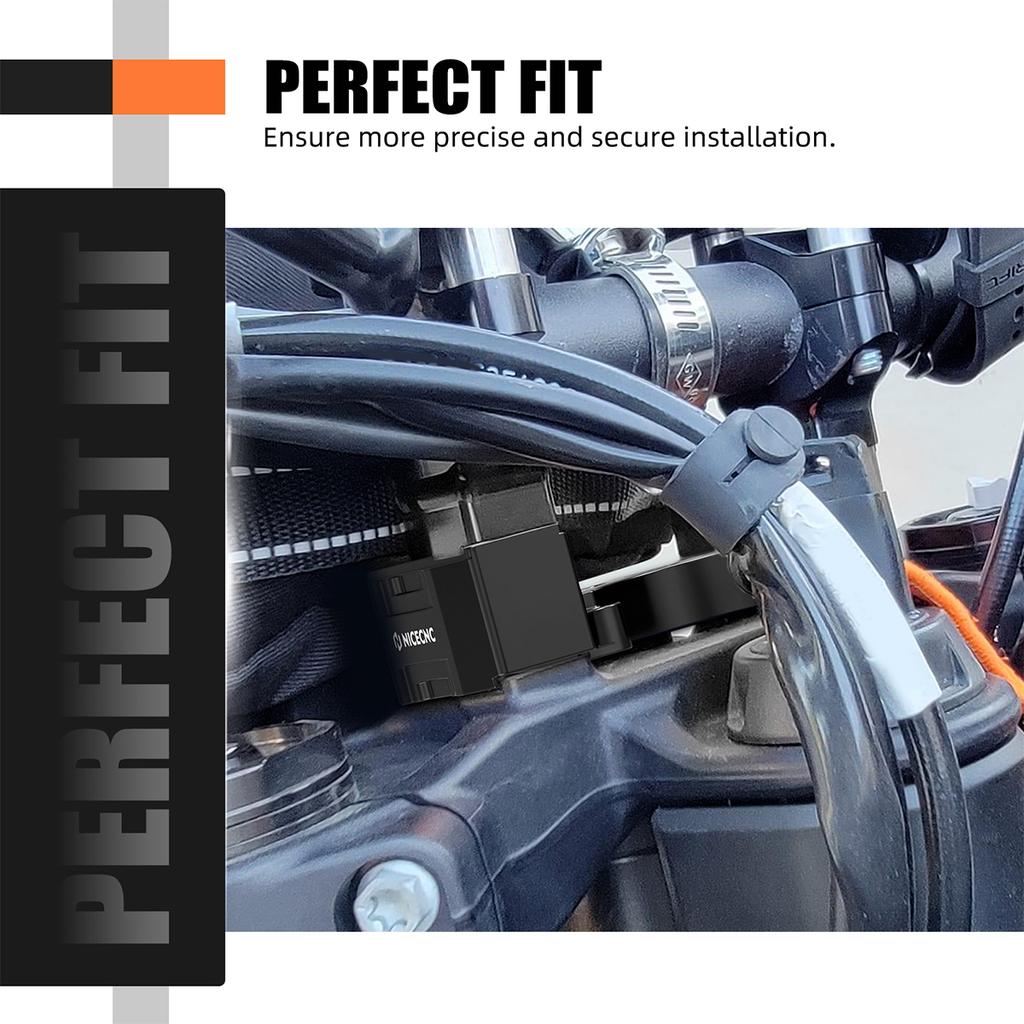 For KTM 790 Adventure 890 Adventure/R/Rally 2019-2024 2023 NICECNC Handlebar Riser Kit For Husqvarna NORDEN 901 2022-2023