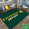 Oakland Athletics Logo Carpet Suitable As a Non-slip Mat for the Living Room or Bedroom Sofa