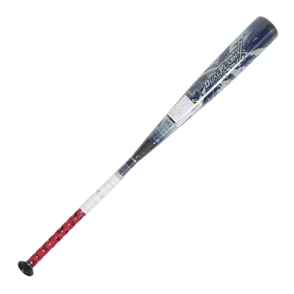 Asics DUAL FLASH XX Baseball Softball Composite FRP and 3121A755 Bat, Metal,