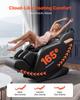VEVOR Massage Chair, 3D Zero-Gravity Full Body Massage Chair with Extendable Footrest, Automatic Modes, Airbags, Waist & Leg Heating