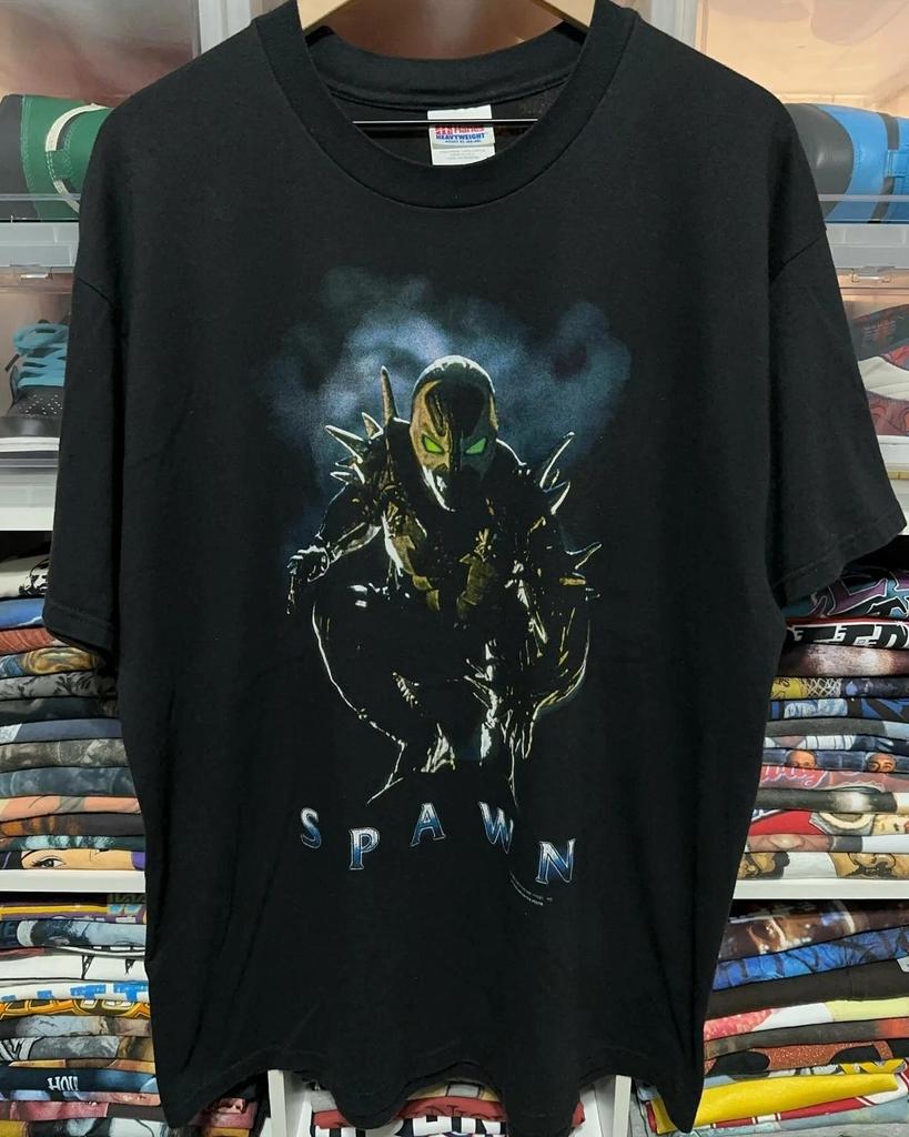 Spawn Movie 90s Black Short Sleeve Unisex T shirt Reprint S-5XL WA0603