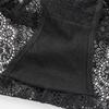 Women French Style Sexy Sheer Lace Low Waist Cotton Crotch Brief Panties