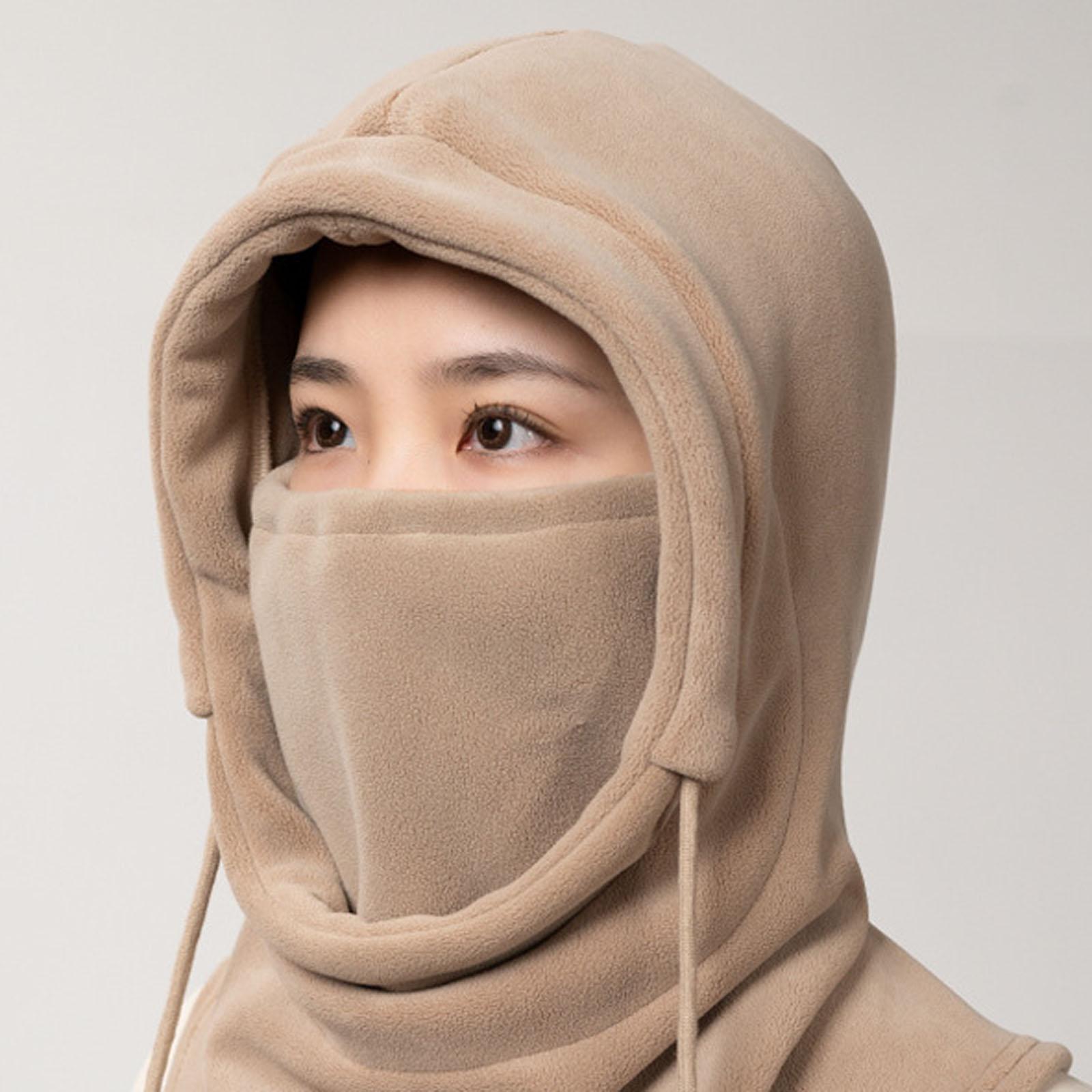Windproof Balaclava Face Mask, Warm Winter Ski Mask for Men & Women, Motorcycle and Cycling Neck Warmer One Size