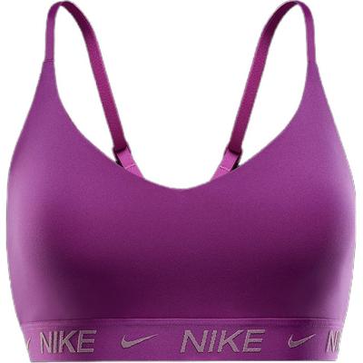 Padded Adjustable Sports Bra With Letter Logo Women Underwear Purple Red FD1062-518