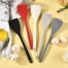 Non-Stick Silicone Spatula Heat-Resistant Wide Flexible Pancake Turner Fried Egg Fish Shovel Scratch-Resistant Kitchen Utensil