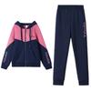 Thick-fabriced and Warm Sports Suit for Women, Suitable for Autumn and Winter, Elegant Mid-aged Coat, Winter Clothing, Casual Two-piece Set