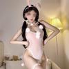 Sexy Rabbit Costume Kawaii Underwear Fluffy Rabbit Underwear Rabbit Costume Anime Cosplay Costume [ZYTC] Women's (Pink)