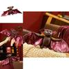 Purple Bat Plush Toy Halloween Gift Soft Animal Doll For Kids
