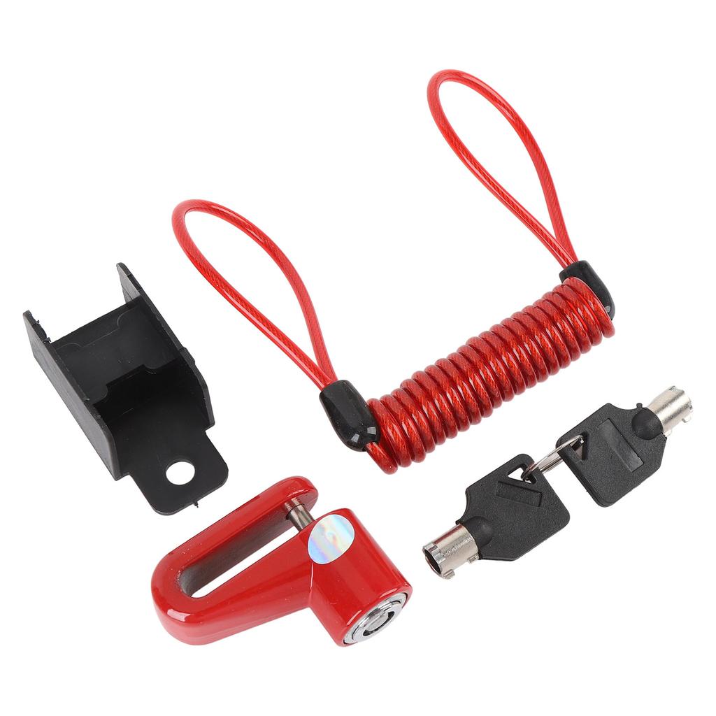 Scheibenbremsen-Radschloss-Set Aluminiumlegierung Diebstahlsicherung Sicherheits-Rad-Scheibenbremsenschloss für M365 Pro