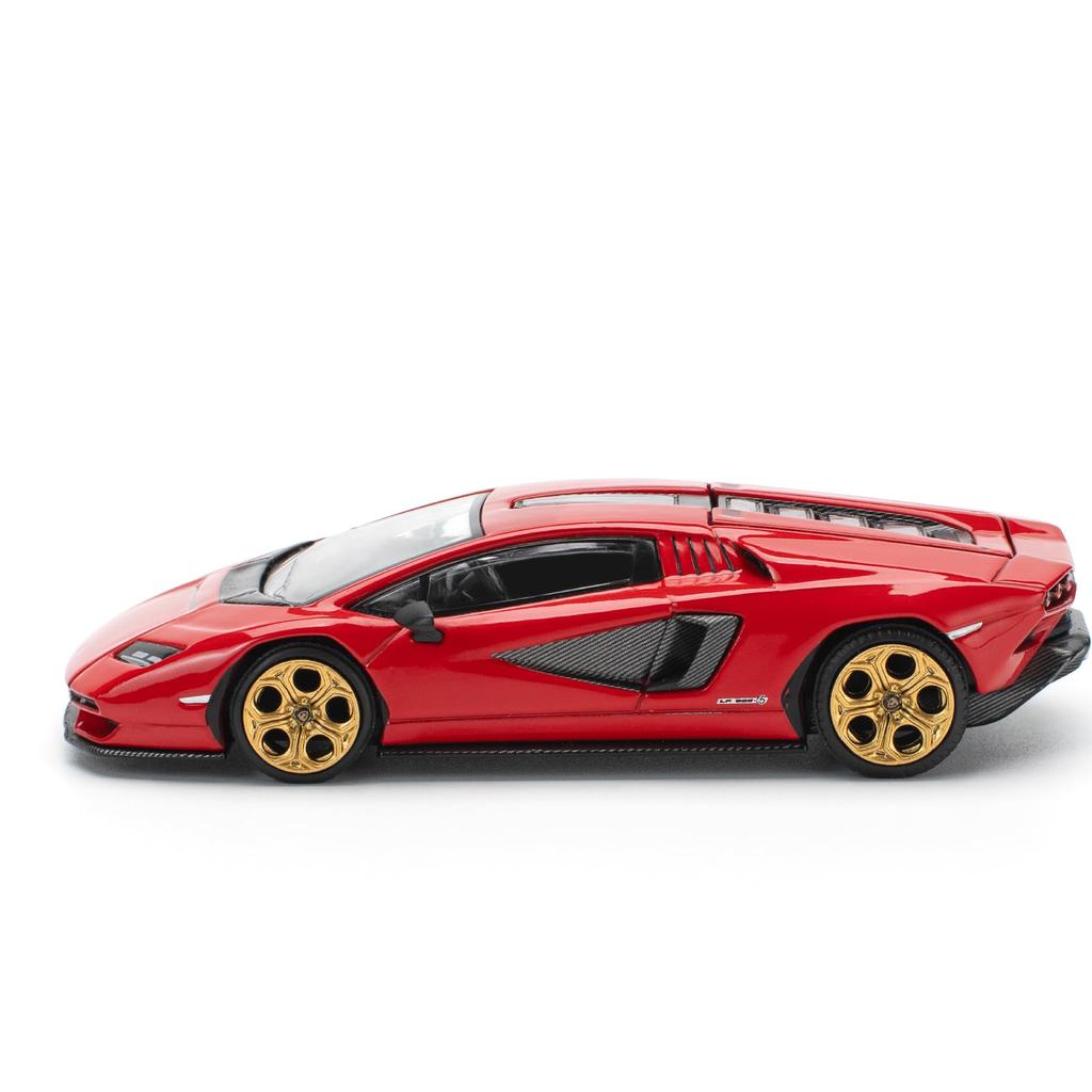 POP RACE Lamborghini Countach Rosso Finished Model PR640259 1/64 LPI-800 -