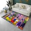 Tappeto Tappetino Anime Gioco Cartoon D-Dragon Ball per Stanza dei Giochi Camera da Letto Soggiorno Divano Decorazioni per la Casa, Tappeto per Area Bambini Tappetino Antiscivolo per Pavimento