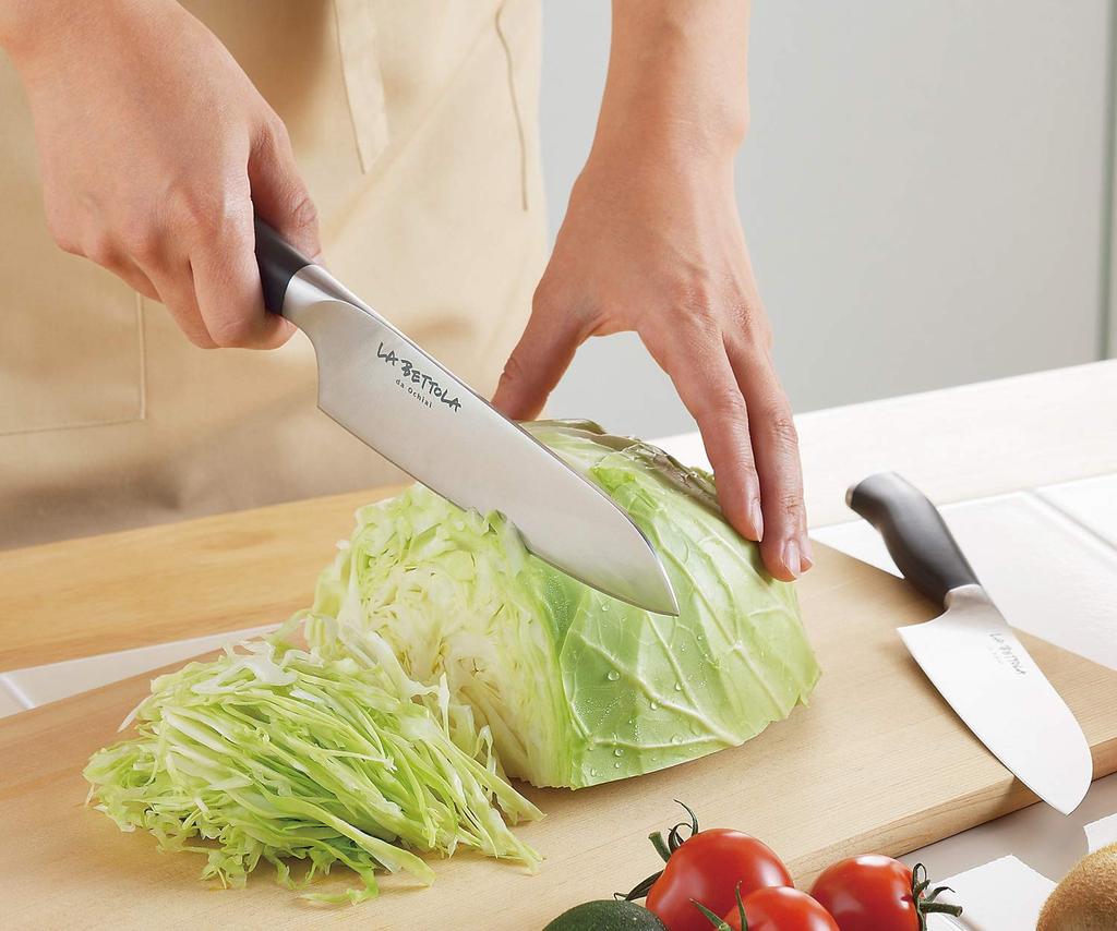 Tamahashi La Bettola Stainless Steel Knife 4-Piece Set, Black, LB-259