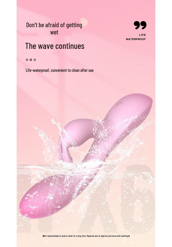 Mano Double-Layered Rubberized Dual-Head Vibrator, Massager & G-Spot Stimulator for Women