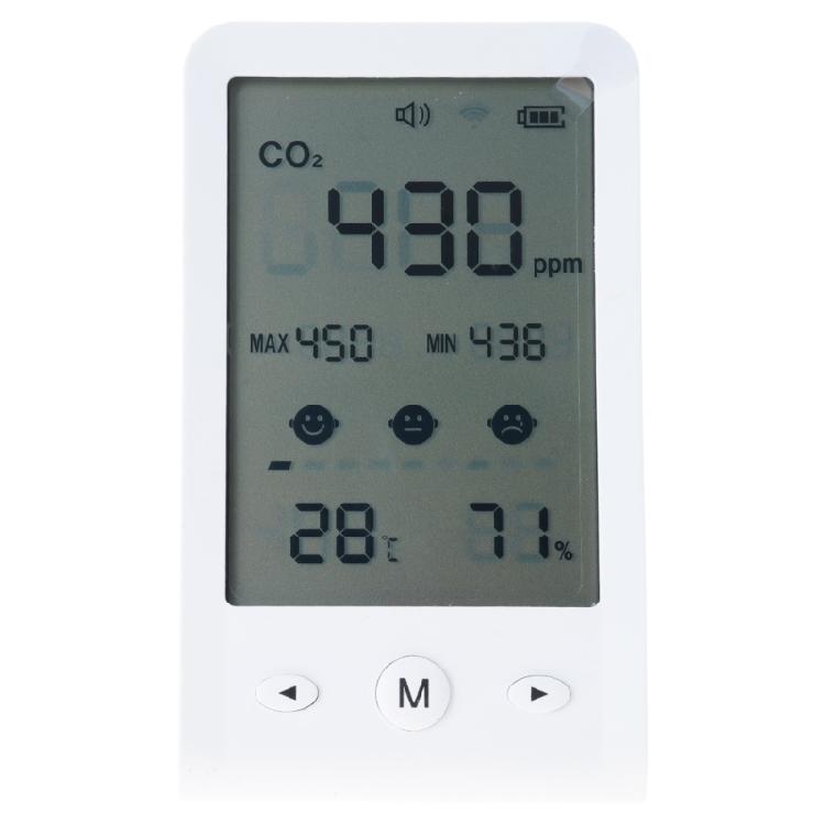 

Air Quality Monitor CO2 Meter Temperature Humidity Monitor Meter for Home Office 1