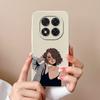 Case For Poco X7 Pro Cute Dinosaur Phone Bags Soft High Quality Liquid Silicone Back Cover For Poco X 7 Pro X7Pro Durable Fundas