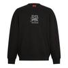 Hugo Mens Ribbed Collar Sweatshirt
