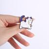 Xiaomi Cartoon Cat Mother Kittens Enamel Pin Cute Chubby Cat Parent-Child Interactive Play Brooch Lapel Badge Jewelry Gift for Friends