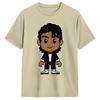 MMichael JJackson Chibi MJ Billie TShirt Harajuku T Shirts Short Sleeve Y2K Basic Tops Summer Cotton Plus Size Top Tees