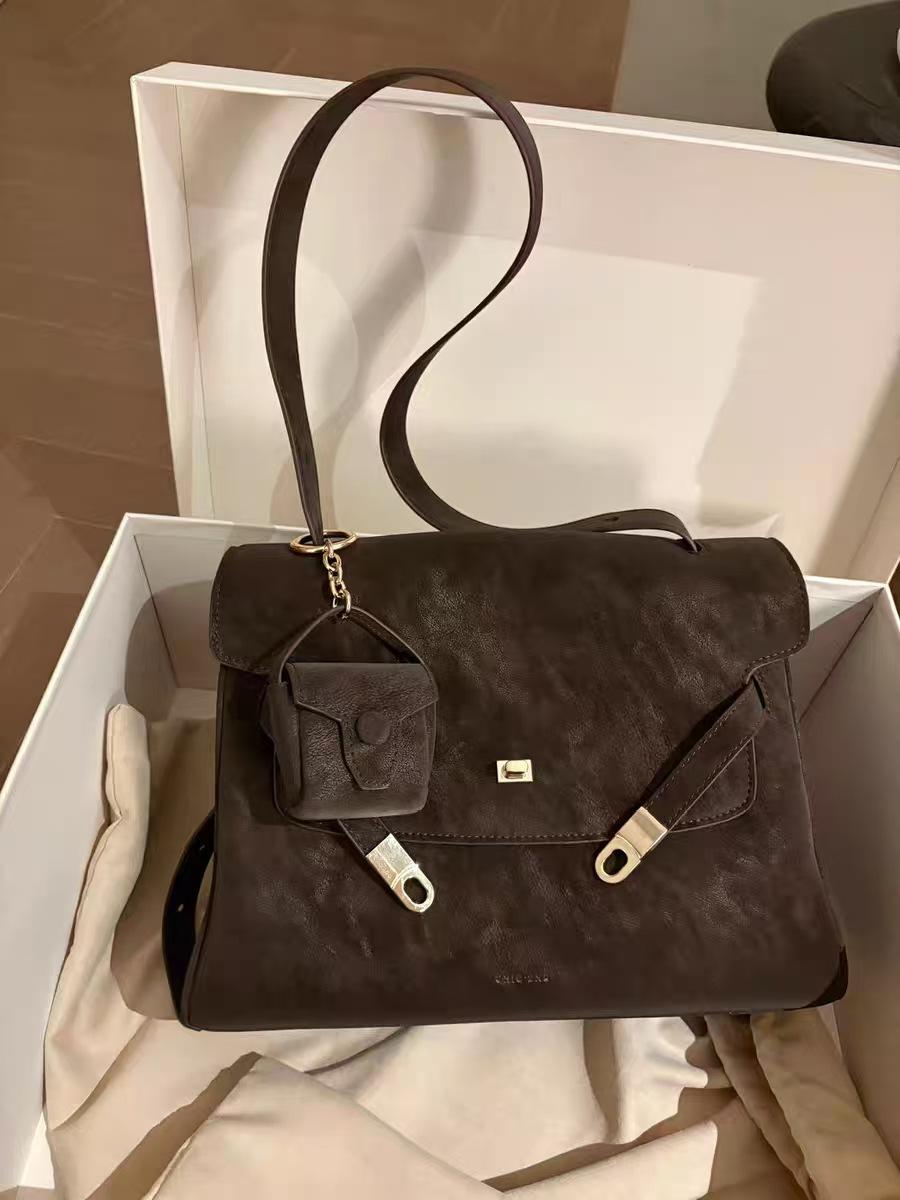 

Nanfeng универсальный тренд португальское фруктовое сердце флокулентная подушка-мешок для девочек сиреневая изысканная сумочка на плечо сумка-мессенджер темный кофе