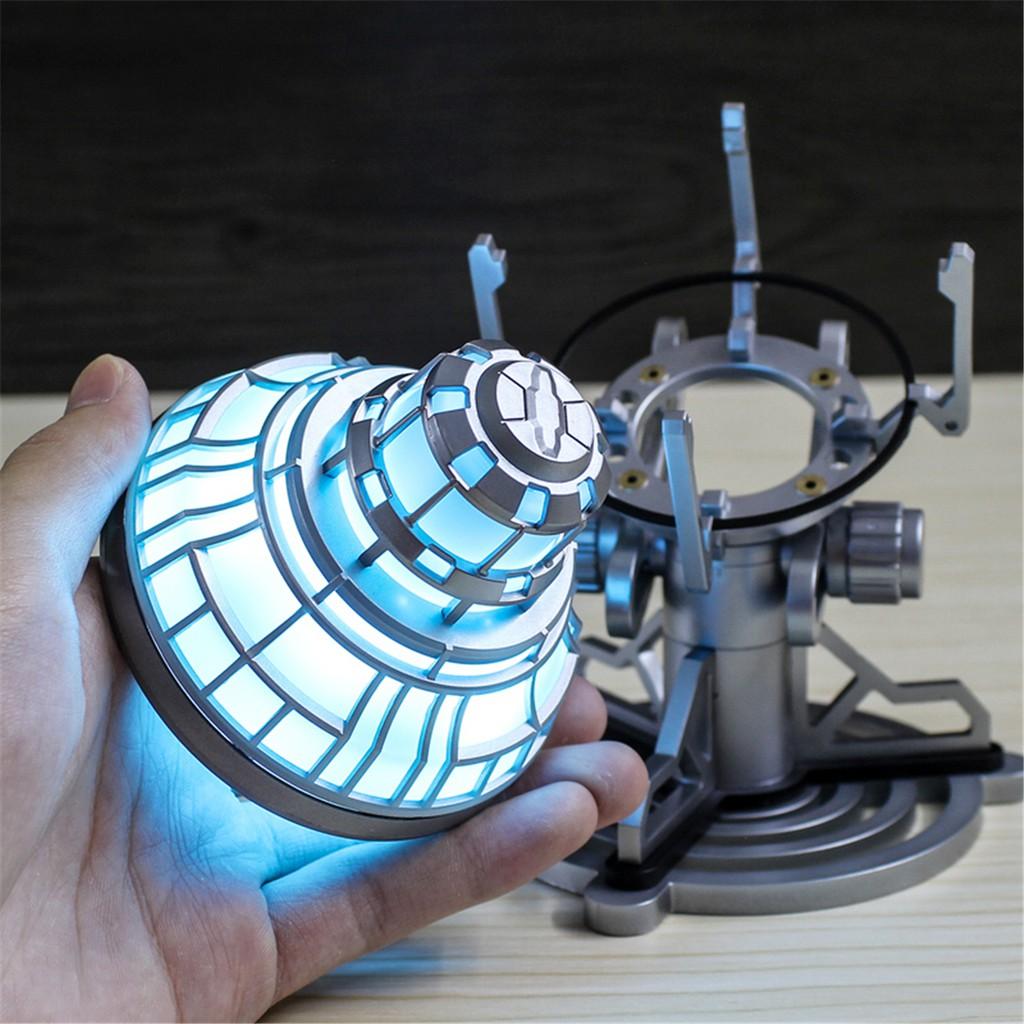 DIY ABC+PVC Arc Reactor Remote Control 1:1 Reactor Heart A Lamp Assembling Model Handmade Toy MK6 /MK43 Arc Reactors NEW