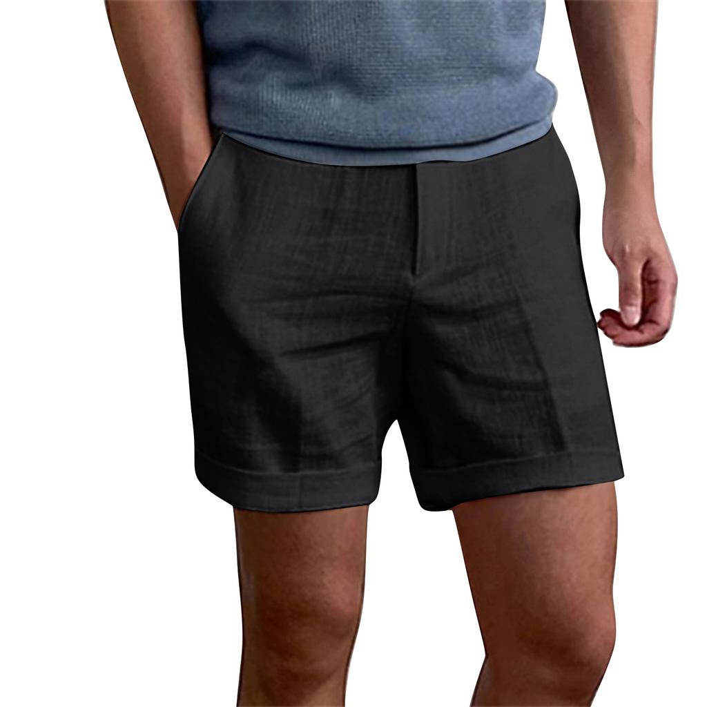 Men's Summer Casual Shorts Men's Fashion Sports Textured Shorts