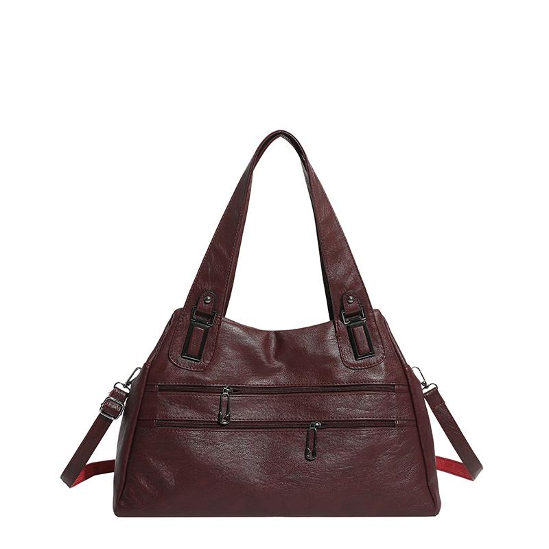 Torba Vintage o Dużej Pojemności Damska Torba na Ramię Dojazdy Torba Listonoszka