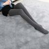 1 Pair 80cm Japanese Style Solid Color High Elasticity Non-slip Silicone Thigh Stockings Autumn Winter Women Over Knee Socks