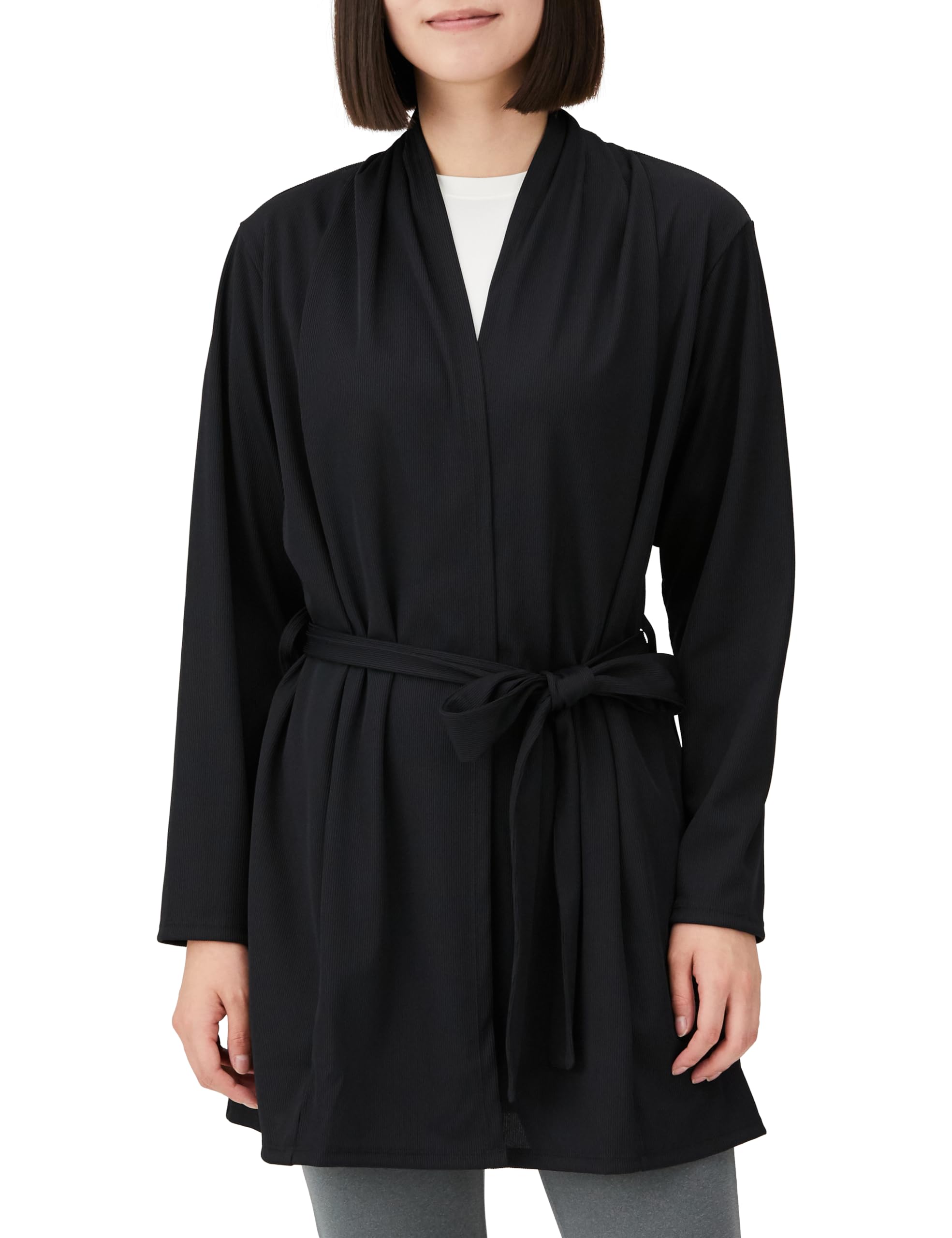 

Mizuno Stretch Rib Size M Women s Cardigan, UPF15+, Outdoor, Black, (B2MCA710) чёрный