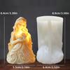 Male Female Couple Riding Horse Candles Silicone Mold Bridal Bride Riding horse Resin Mould Valentine's Day Gift Gypsum Mold