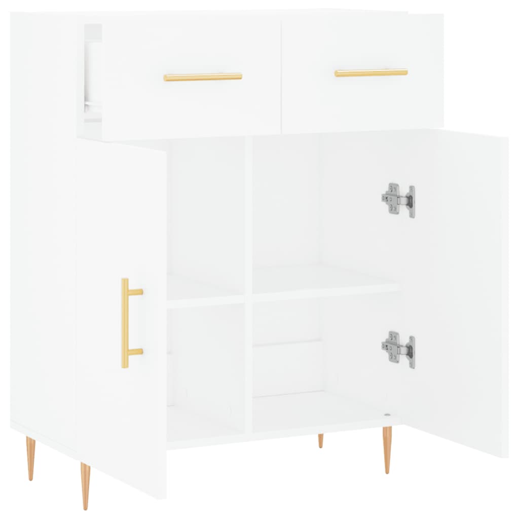 Sideboard White 69.5 x 34 x 90 cm Particleboard
