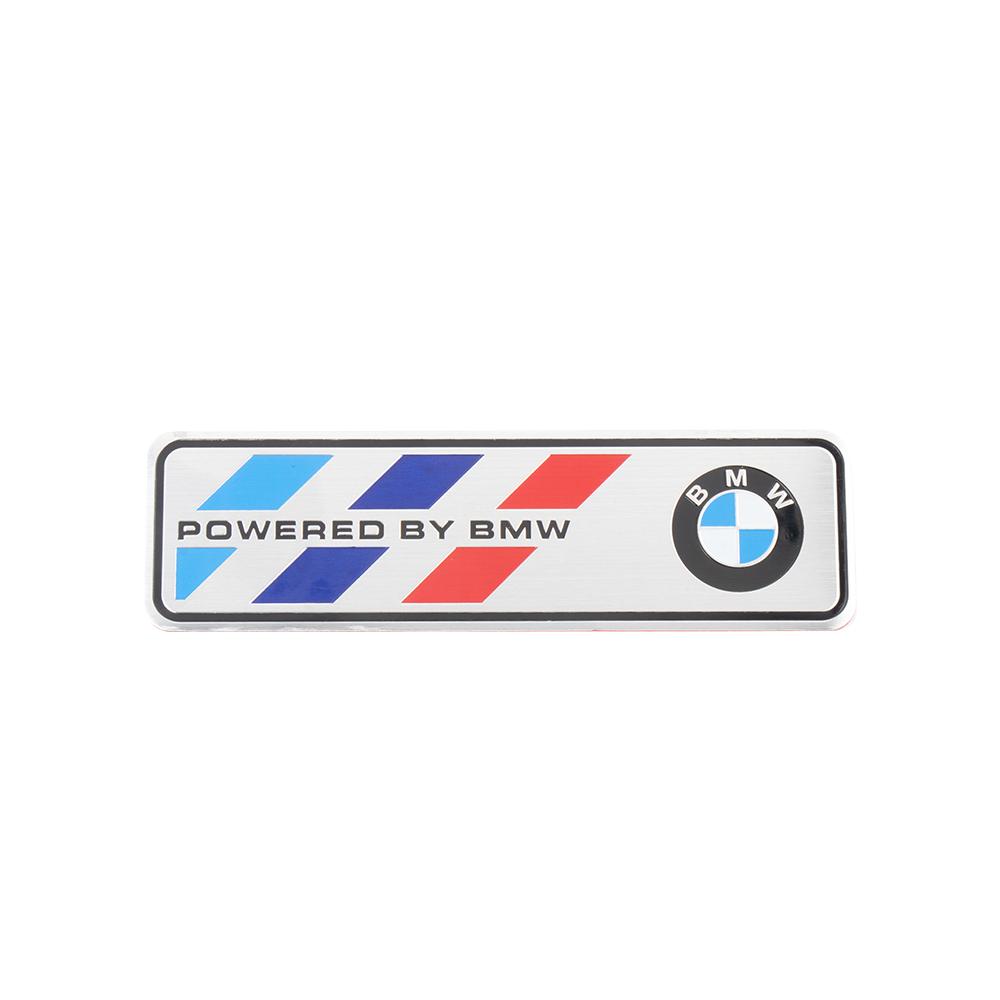 Car Body Trunk Decoration Aluminum Sticker Auto Modification Accessories For BMW M Performance E46 E90 E60 F10 F30 E39 E36 F20 SK8