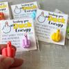 Middle Finger Duck Funny Duck Lucky Charm Gift with Encouraging Card Sending You Big