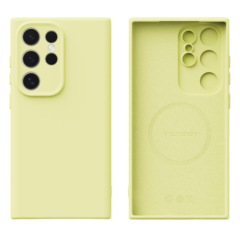 YCADEN For Samsung Galaxy S24 Ultra Case Compatible with MagSafe Precise Cutouts TPU Phone Back Cover