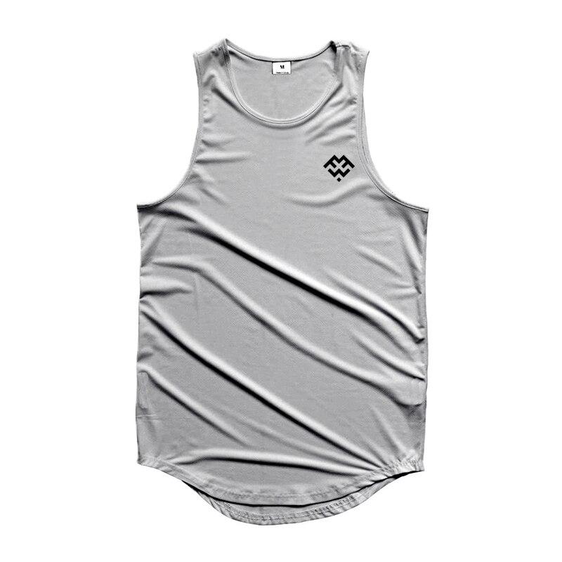 Muscleguys   Summer Muscle Man Tank Tops Mesh Gym Bodybuilding Vest Fitness Men Sleeveless Tops Workout Clothing