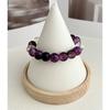 Glass Stone Bracelet For Women 10mm Beaded Stretch Bracelets DIY Beading Charms Handmade Bangles Jewelry Gifts