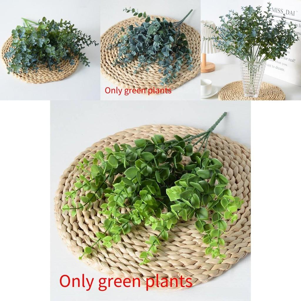 Eucalyptus Robusta Smith Greenery Artificial Plant For Home Decor And Photography Props