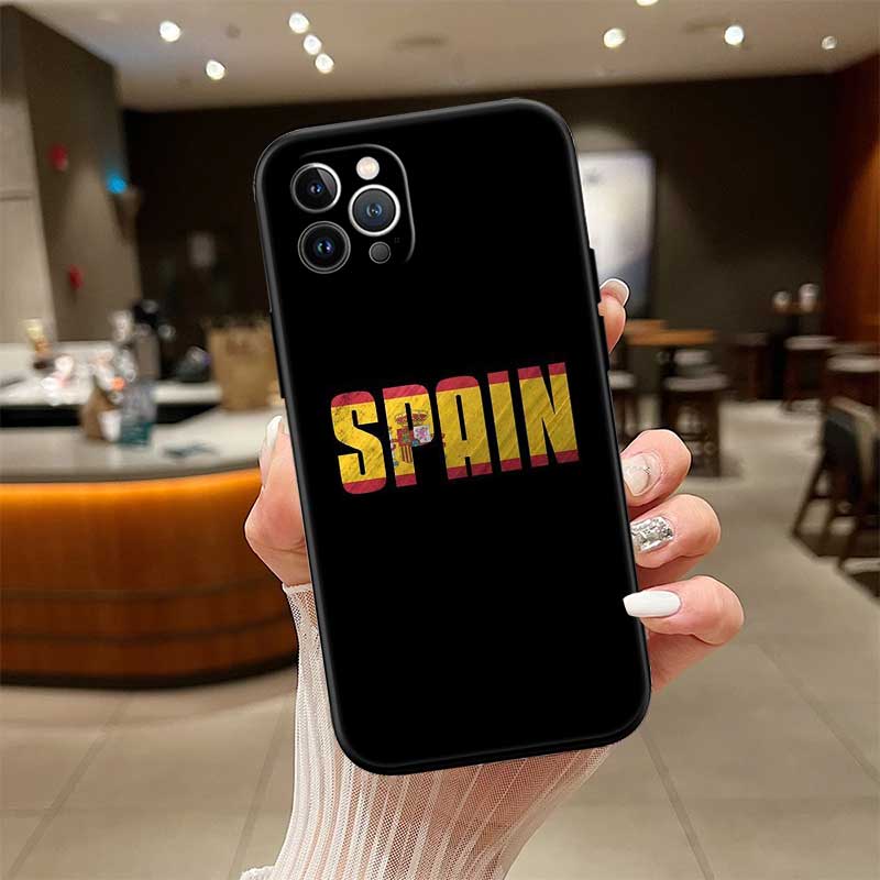 RE54 Spain Flag New High-End Shell Phone Case for Xiaomi Poco F8 M4 M5 M6 M7 X3 X6 X7 Pro GT NFC Ultra