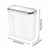 4Pcs Airtight 3D Printing Filament Container Dustproof Filament Storage Organizer  Sealing