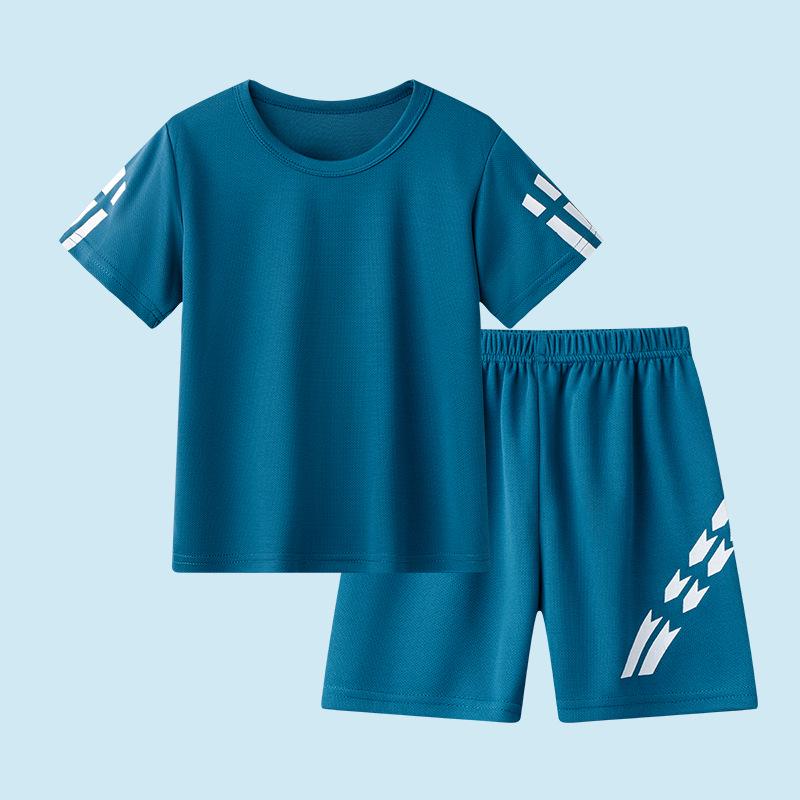 2023 Summer Boys' Quick-Drying Basketball Sports Suits for Students