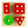 TG50018 WOODEN SHAPES TOY Sorter Puzzle Blocks