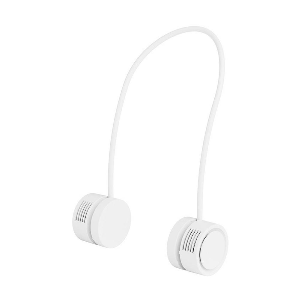 Tragbarer Nackenventilator Mini USB-Aufladung Freihändig Klingenloser Hängender Nackenventilator mit Aromatherapie