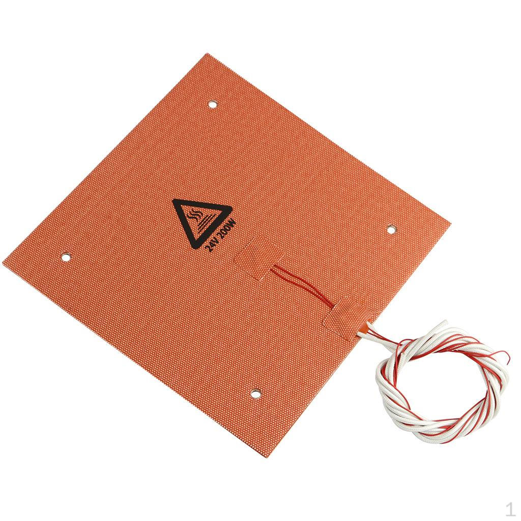 220V 200W Silicone Heat Bed 3D Printer Heating Pad