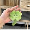 Fashion Plush Lucky Grass Keychain Cartoon Four Leaf Clover Keychain Pendant Exquisite Backpack Decoration Accessories Gifts