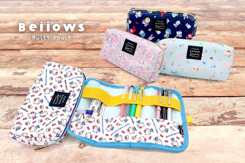 Concise Sanrio Pencil Case Bellows Mix SSBP004